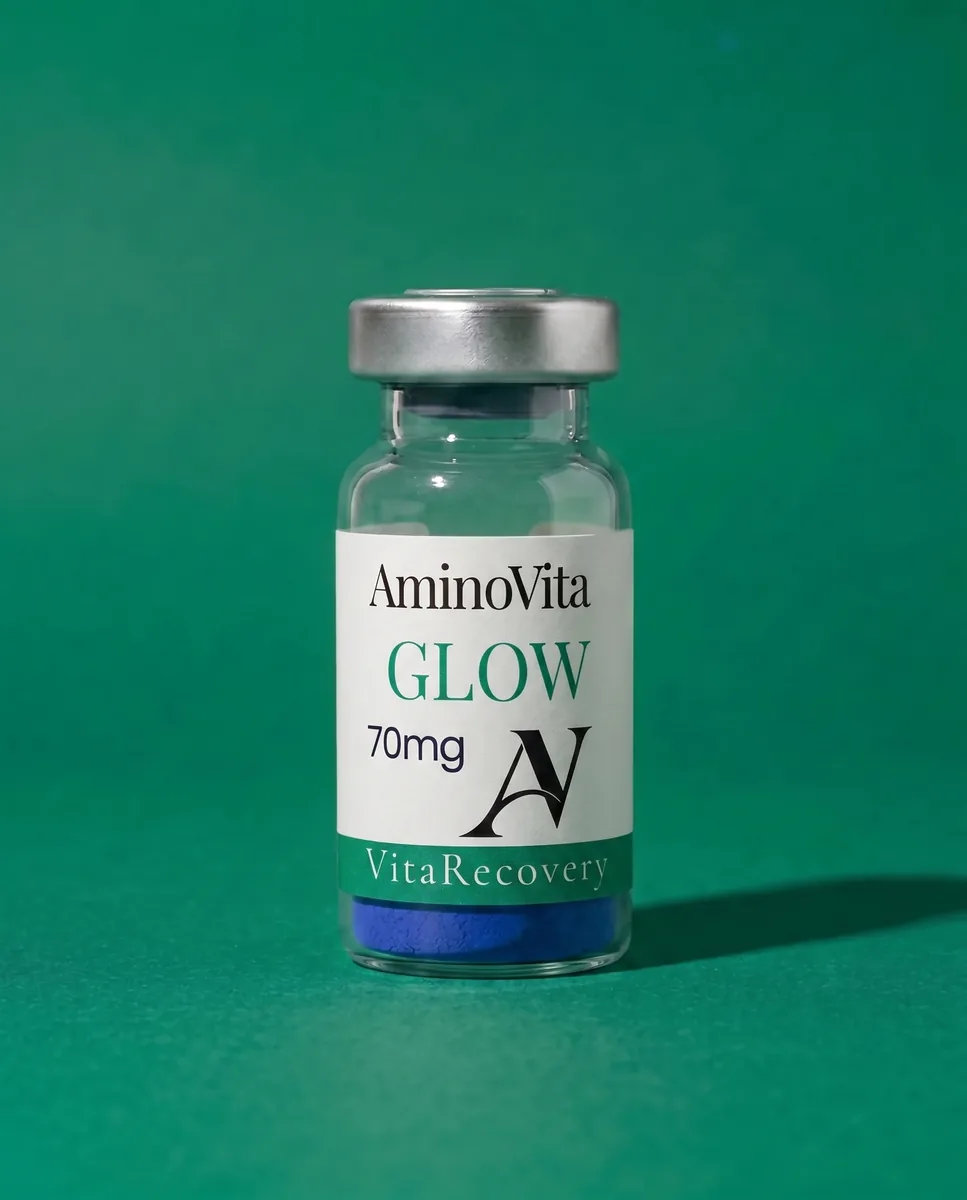 GLOW 70mg vial (front)